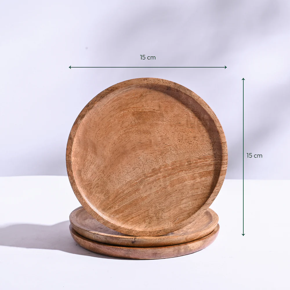 Wooden Plant Tray - Set of 3 - Image 11