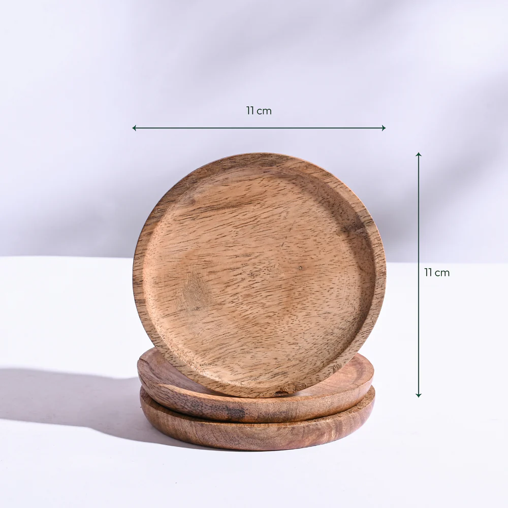 Wooden Plant Tray - Set of 3 - Image 5