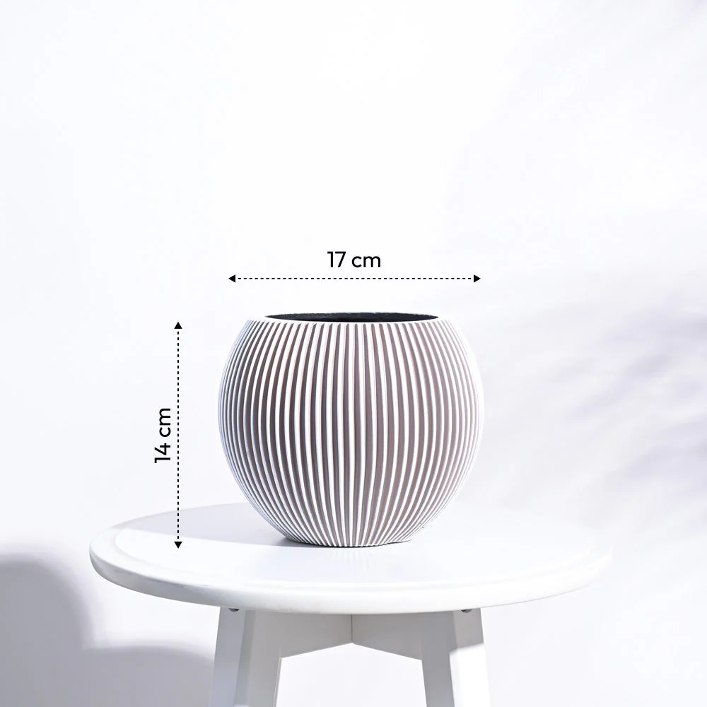 Zuri Vase Ball Groove - Image 3